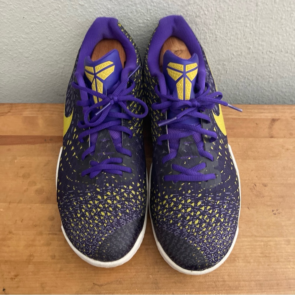 Nike Kobe Mamba Instinct Rage Court Fierce Purple Mens Sneakers 11.5 852473-500 - Picture 5 of 13